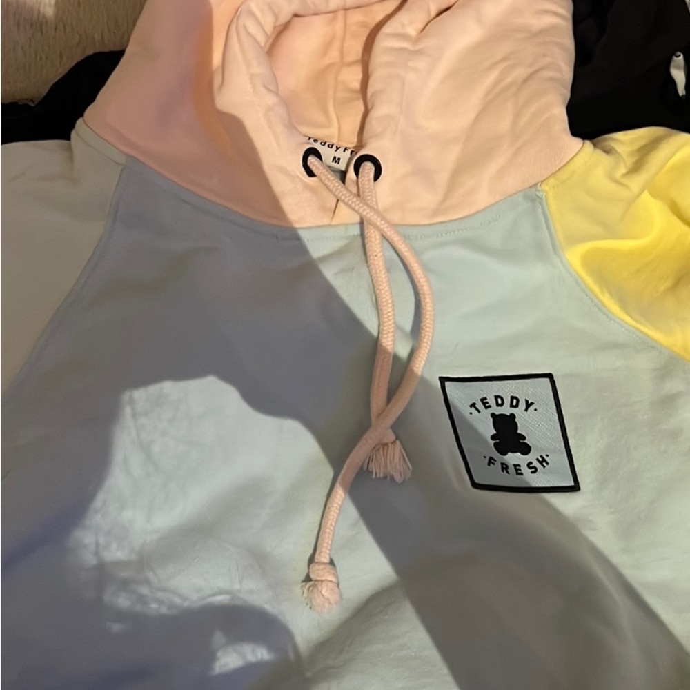 Teddy Fresh Color Block Hoodie - Picture 3 of 4